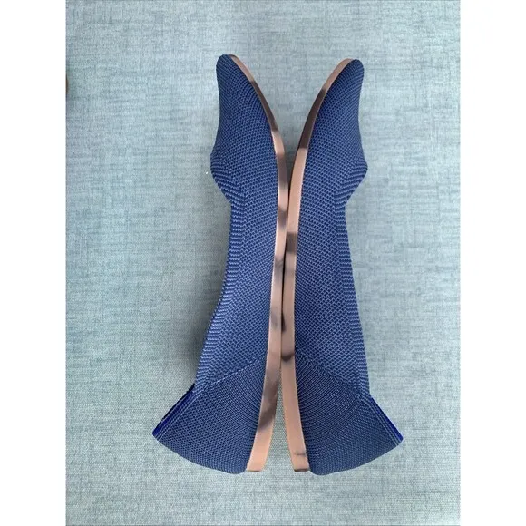 Rothy’s Navy Blue The Point Toe Ballet Flat 8