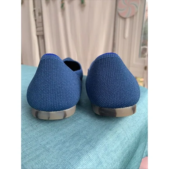 Rothy’s Navy Blue The Point Toe Ballet Flat 8