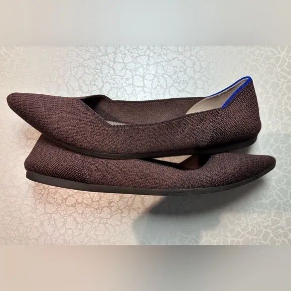 Rothy's |  Rare, The Point, Python Ballet Flat Shoes. Size: 9