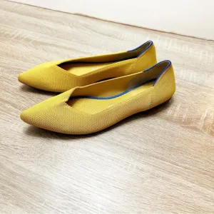 Rothy's Shoes The Point Marigold Yellow 9.5