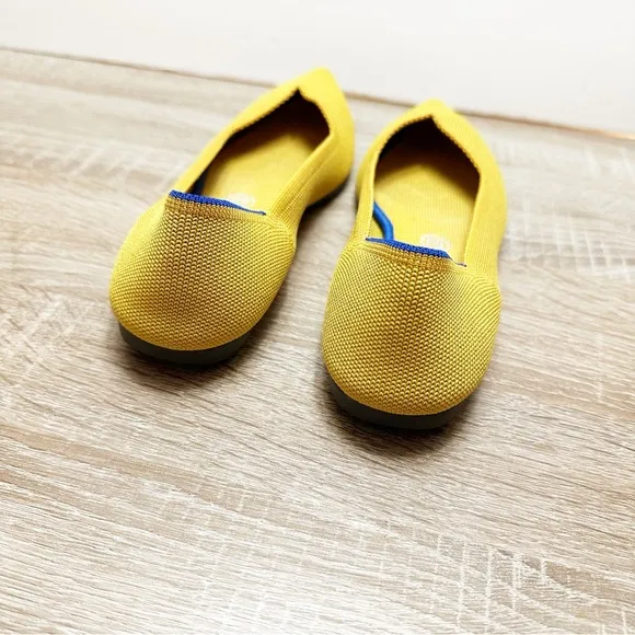 Rothy's Shoes The Point Marigold Yellow 9.5