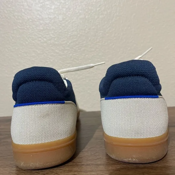 Rothy’s Stylish Cream and Blue Men's Sneakers