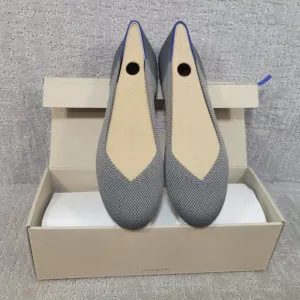 Rothy’s The Flat Charcoal Gray Slip On Shoes Women's Size US 6, 8, 9, 11
