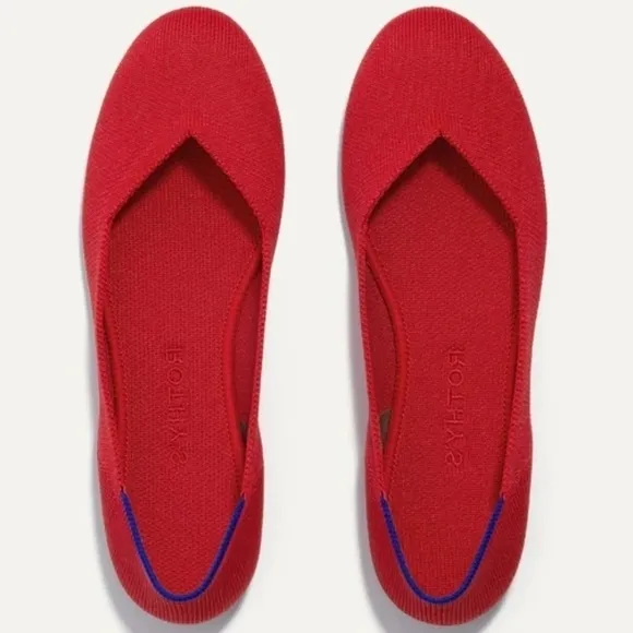 Rothy's the Flat in Bright Red