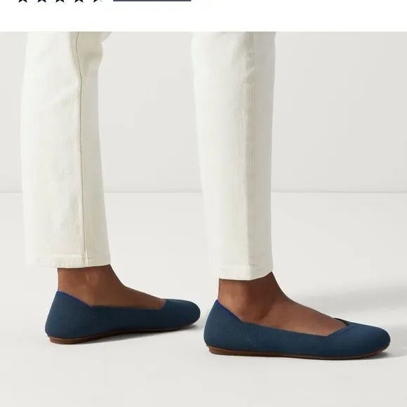Rothy’s the flat in navy shoes US 10