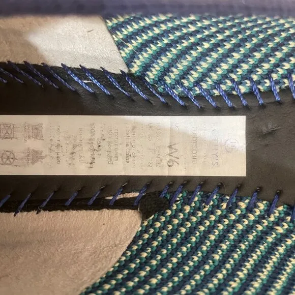 Rothy's The Flat, Moroccan Blue, Size 6, Rare