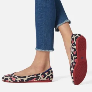 Rothys the flat red cat size 8.5 woman’s round toe shoes