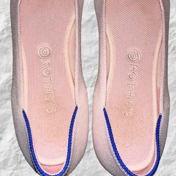 Rothy’s The Flat Round Toe In Blush Pink‎ Women’s 11.5 NWOB