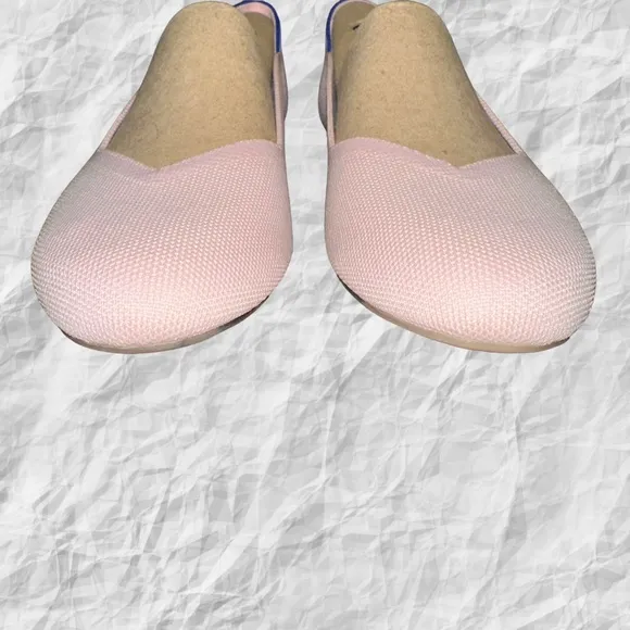 Rothy’s The Flat Round Toe In Blush Pink‎ Women’s 11.5 NWOB
