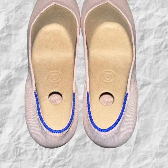 Rothy’s The Flat Round Toe In Blush Pink‎ Women’s 11.5 NWOB