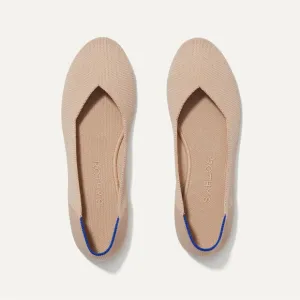 ROTHY'S - The Flat - Women's Ecru Tan Flats Size 7