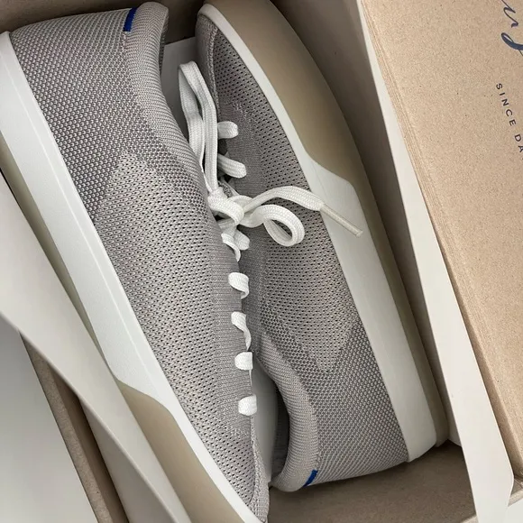 Rothys The Lace Up Sneakers in Storm