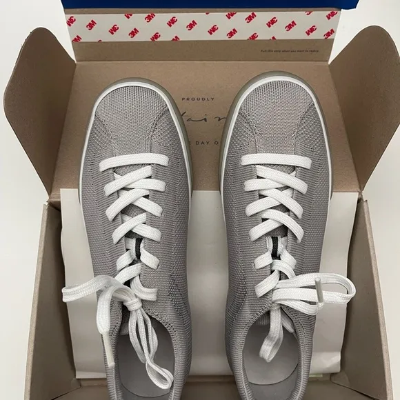 Rothys The Lace Up Sneakers in Storm