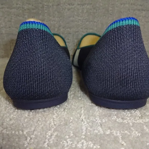 Rothy's The Loafer Women's Size 11.5 US Spruce Prep Slip On Flat Shoes RETIRED