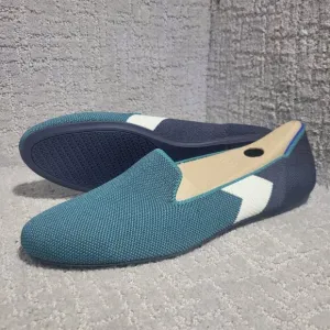 Rothy's The Loafer Women's Size 11.5 US Spruce Prep Slip On Flat Shoes RETIRED