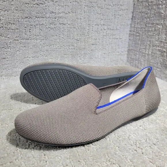 Rothy's The Loafer Women's Size 7.5 Mocha Brown Rounded Toe Slip On Flat Shoes