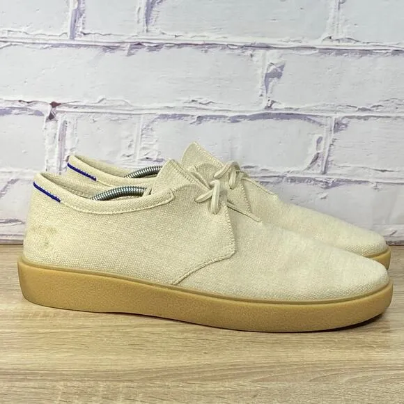 Rothy's The Monty Oat Casual Knit Oxford Shoes Men's Size 13 Gum Sneakers