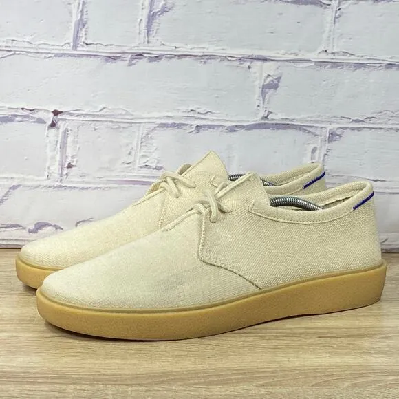 Rothy's The Monty Oat Casual Knit Oxford Shoes Men's Size 13 Gum Sneakers