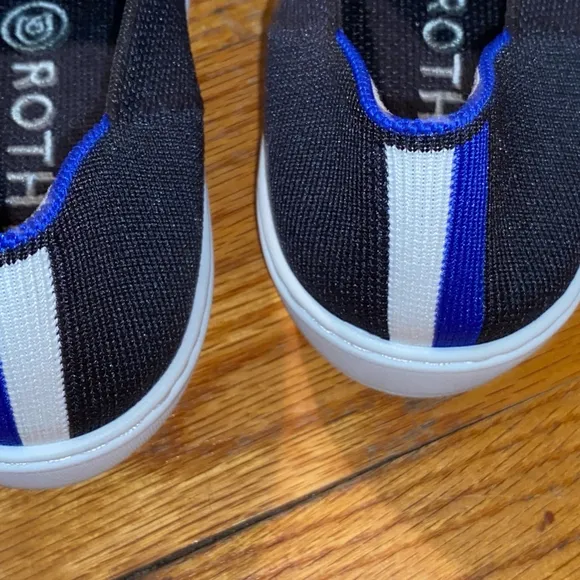 Rothy's The Original Slip On Black Sneaker- Size 7