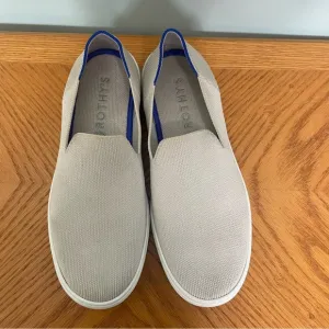 Rothy’s The Original Slip On Sneakers in Sand Women’s Size 8