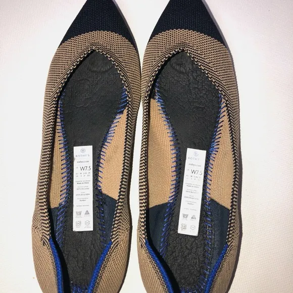 Rothy’s The point flat shoes size W7.5