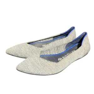 Rothy's The‎ Point Heather Gray Taupe Retired Women’s Size 8 Flat Shoes