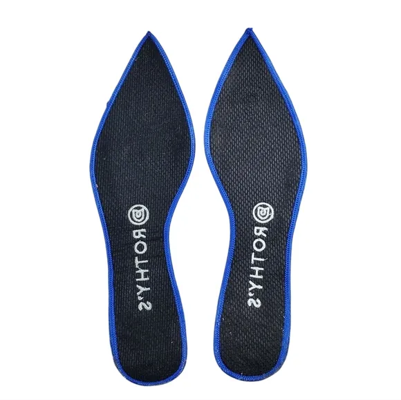 ROTHY'S The Point in the Flax Birdseye Color Machine Washable Flat Shoes Size 9
