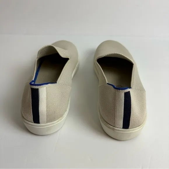 Rothys The Sneaker Shoes Slip On Cream Women’s 10.5 Washable