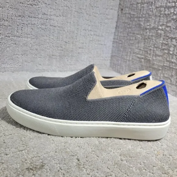 Rothy's The Sneaker Women's Size 9 US Steel Gray Round Toe Casual Slip On Shoes