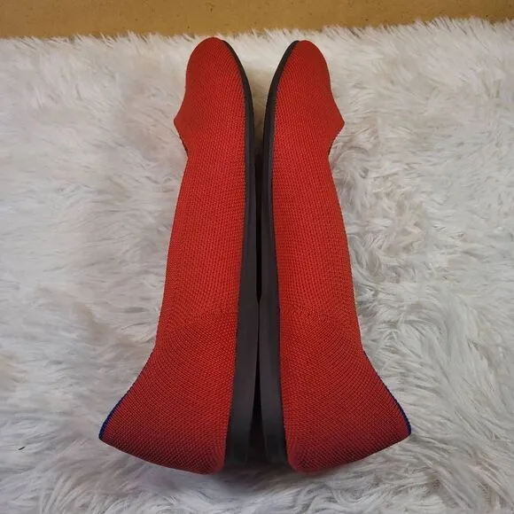 Rothy's Women's Bright Red- The Flat- Size 11