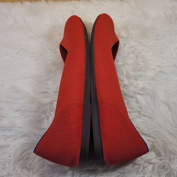 Rothy's Women's Bright Red- The Flat- Size 11