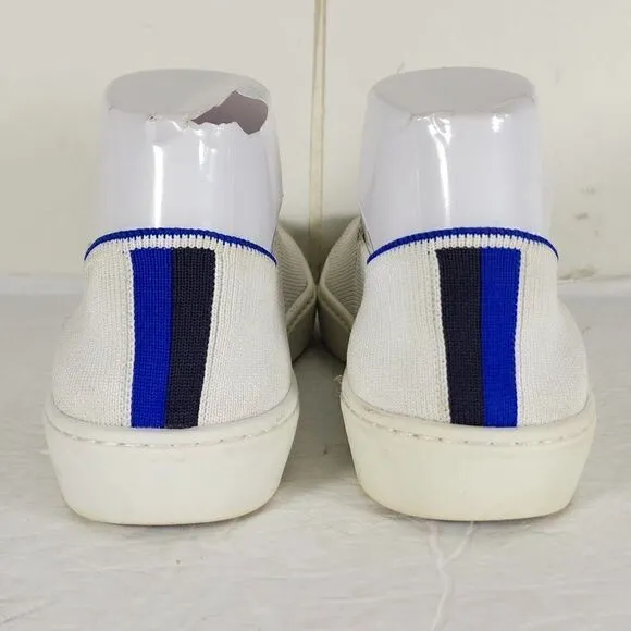 ROTHY'S Women's The Original Slip On US6 Knit White Flat Comfort Sneaker Shoes