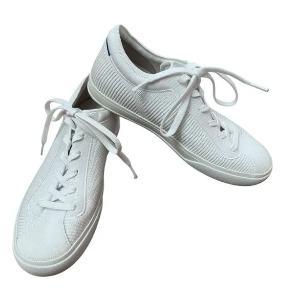 Rothy’s The Lace Up Sneakers in White 8