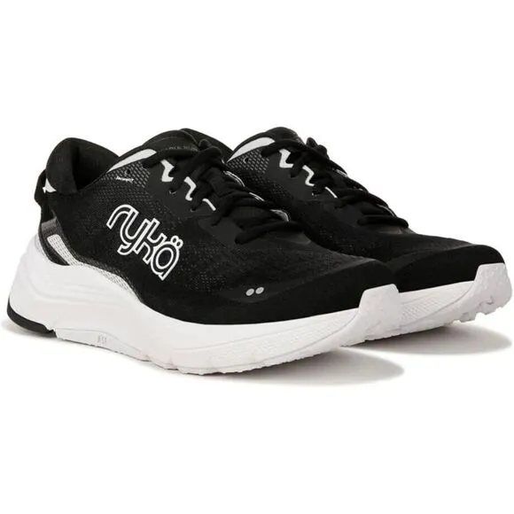 Ryka Utopia Run Sneakers Women's US 8 Black White Athletic Running Shoes KHD187