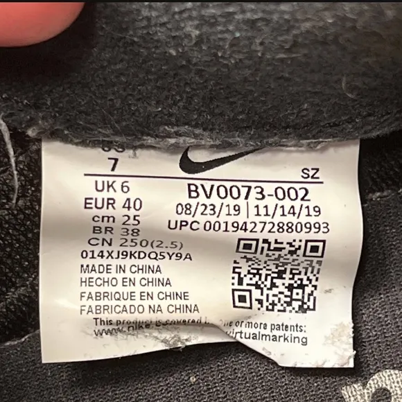 Sacai X Nike LD Waffle Black Nylon