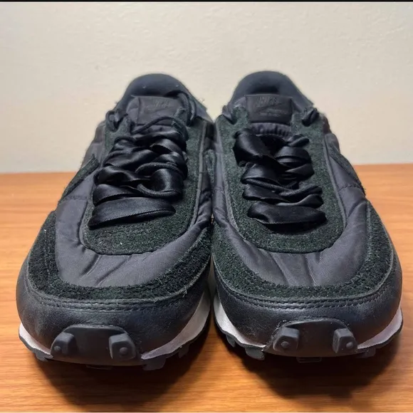Sacai X Nike LD Waffle Black Nylon
