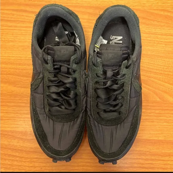 Sacai X Nike LD Waffle Black Nylon