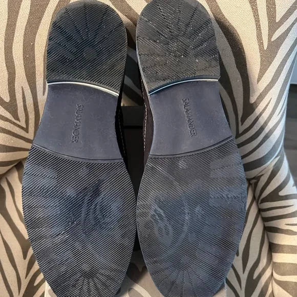 Salamander Navy Suede Casual Shoes