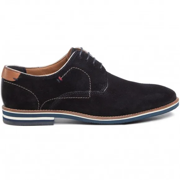 Salamander Navy Suede Casual Shoes