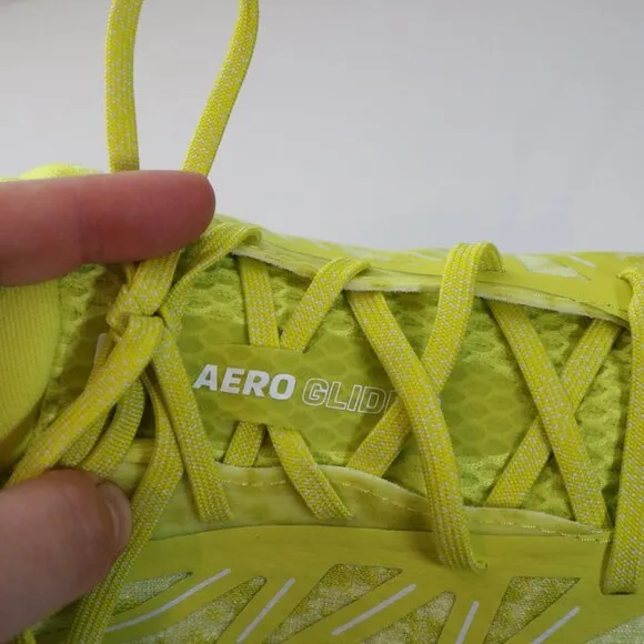 Salomon Aero Glide 2 Mens Running Sneakers Size 10.5 Neon Yellow 145464