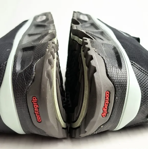 Salomon Black Sneakers with Sporty Design and Breathable Material Men's Size 10