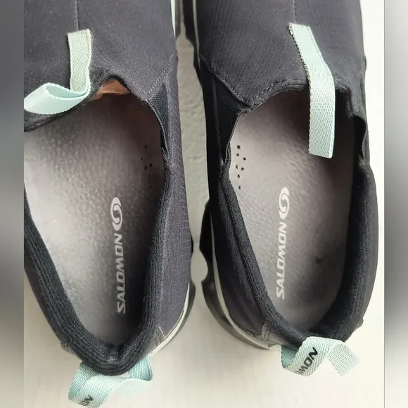 Salomon Black Sneakers with Sporty Design and Breathable Material Men's Size 10