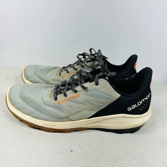 Salomon Men's OUTPULSE Men's Hiking Shoes Size 13 Orange/Tan/Gray