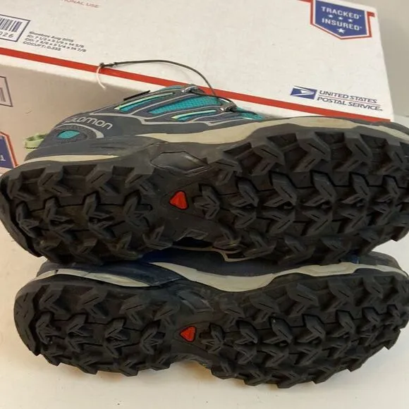 Salomon ortholite goretex contagrip shoes mens 7.5 USA 39.5 eur