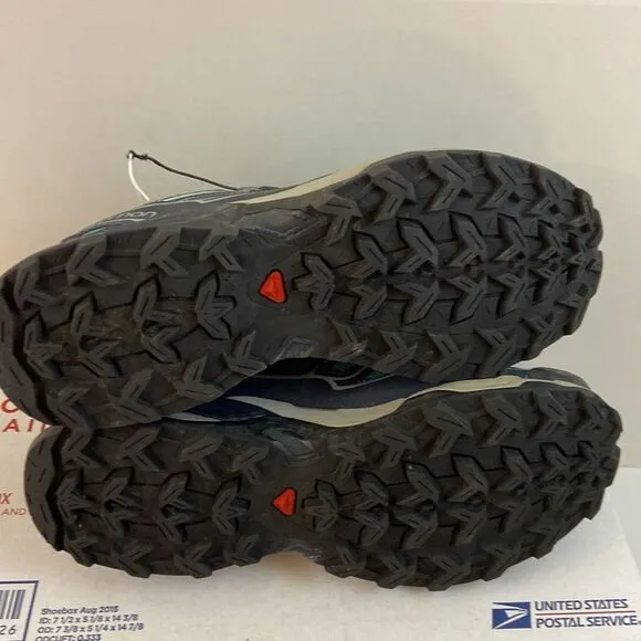 Salomon ortholite goretex contagrip shoes mens 7.5 USA 39.5 eur
