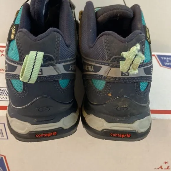 Salomon ortholite goretex contagrip shoes mens 7.5 USA 39.5 eur