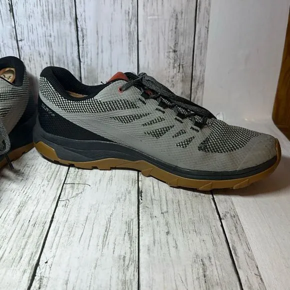 Salomon Outline GTX low top Hiking Shoes Sneakers Mens size 11.5 Gore Tex