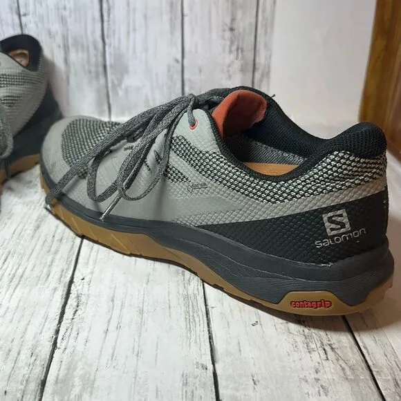 Salomon Outline GTX low top Hiking Shoes Sneakers Mens size 11.5 Gore Tex