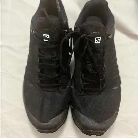 SALOMON PATHFINDER BLACK‎ HIKING RUNNING SNEAKERS SIZE W 10.5 M9.5