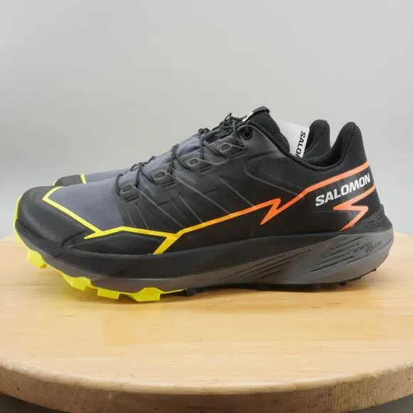 Salomon Thundercross Mens Size 10 Shoes Black Quiet Shade Hiking Trail Outdoor